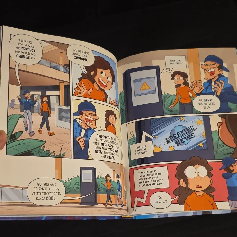 FGTeeV Saves the World! Hardcover Graphic Novel HarperAlley Adventure Humor